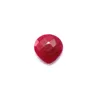 Natural Dyed ruby 13 *13 mm Pear (Heart) Shape Laxmi Gems A+++ Grade Loose Gemstone