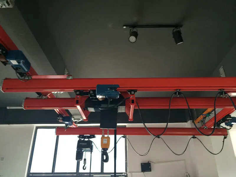 Manufacturer Supply workstation Crane KBK Light Crane System for warehouse workshop KBK Track Rail