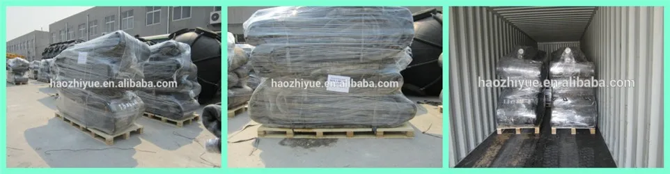 HAOZHIYUE Floating Rubber Airbag for Vessel Launching and landing