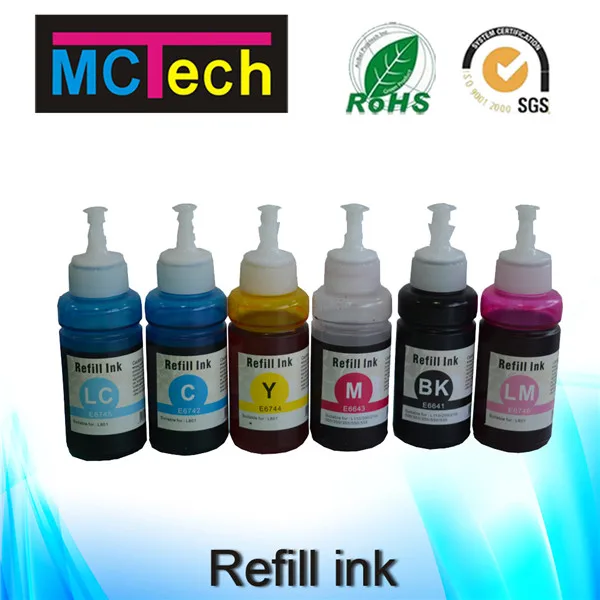 6 color Bottle ink refill dye ink for HP 932 933 ink ...
