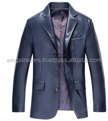 Sheepskin Classic Overcoat,Leather Business Blazer1.jpg