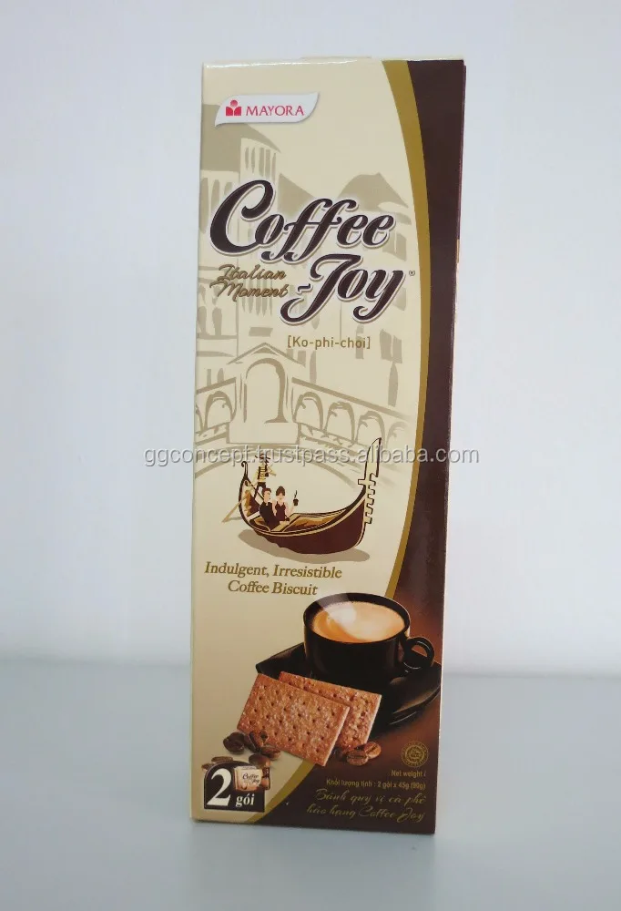 Кофе радость кофе печенье коробка/оптовая продажа шоколадный бисквит/кондитерский/печенье