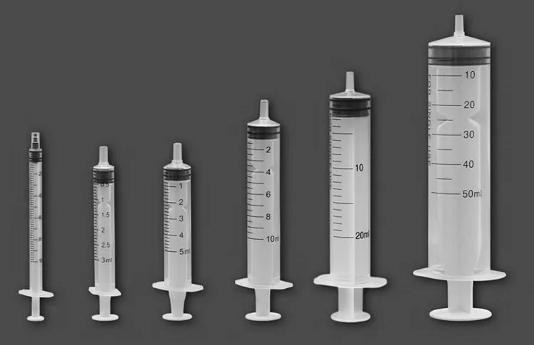 5毫升 luer 锁定注射器