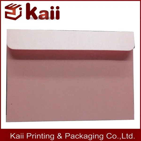 custom rectangle colorful waterproof paper envelope packaging