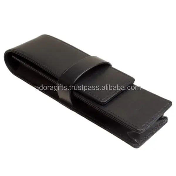 gift pen pouch / new camping leather pen holder / hot sale