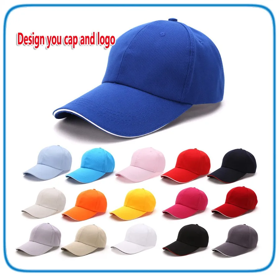 Wholesale Designer Women Ball Cap 6 Panel Cotton Strapback Custom Sport Mens Peaked Adjustable