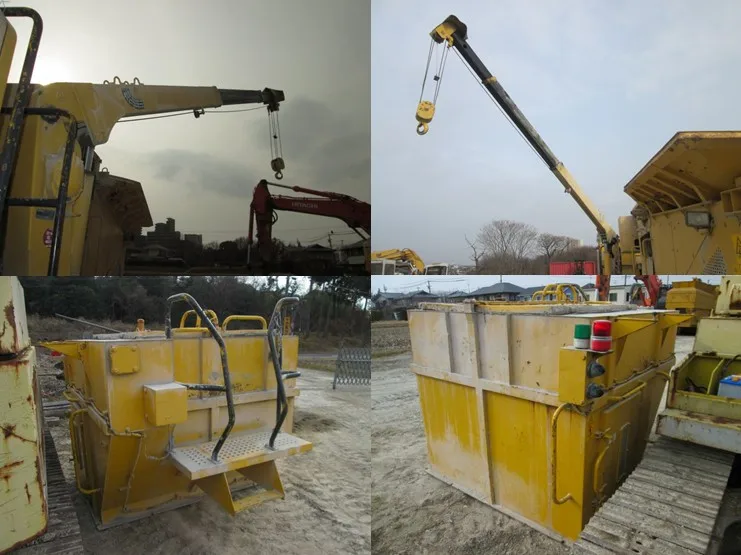 Soil Screening Equipment Komatsu For Sale Bz 200 1 / Crane 2.63t