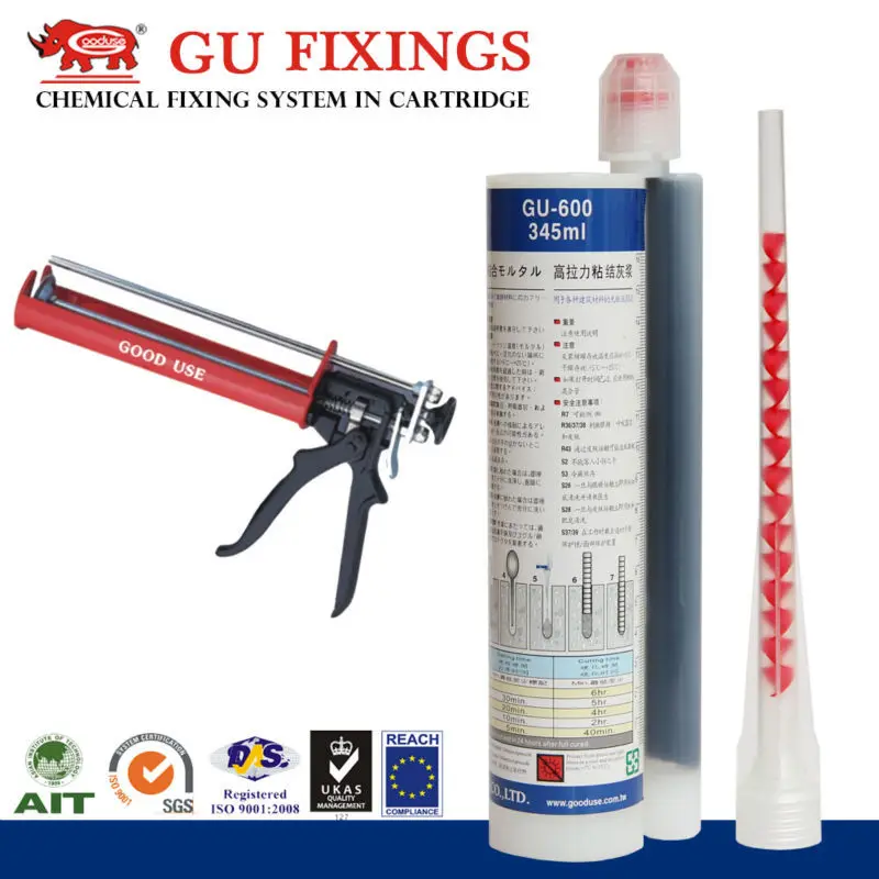 NEW Resin Bolt /& Stud Fix 300ml Each