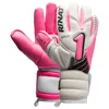 Goalkeeper Glove Rolotek 2.0 PRO White/Pink