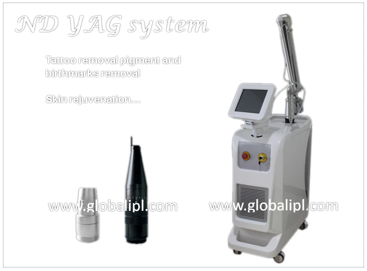 Multifuncational brand new spots removal laser nd yad