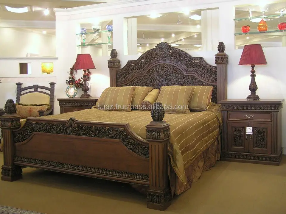Bedroom Sets In Pakistan chinioti wooden beds,luxury beds,pakistan traditional beds Bedroom Sets In Pakistan chinioti wooden beds,luxury beds,pakistan traditional beds
