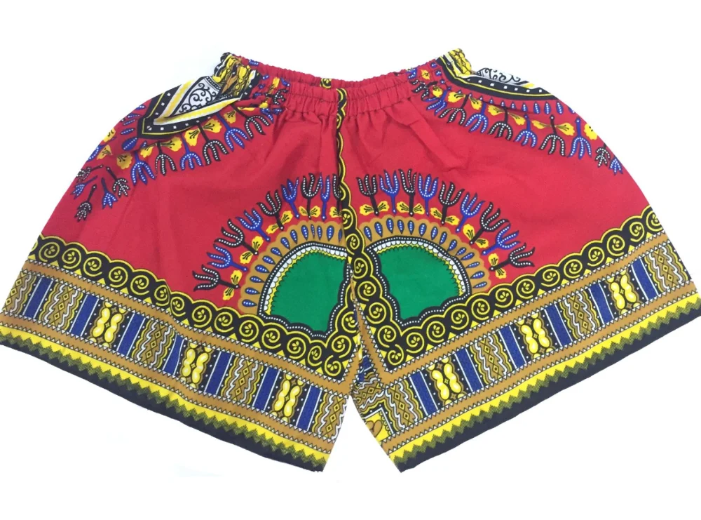 男の子dashiki印刷弾性ウエストショーツ仕入れ・メーカー・工場