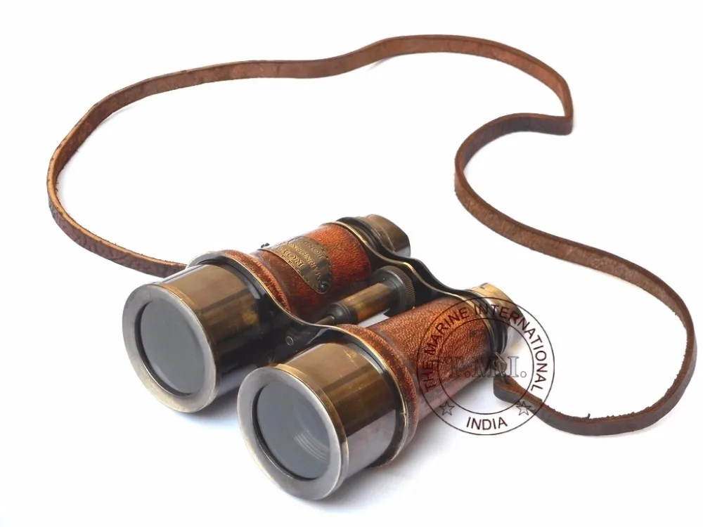 Antique Nautical Binocular Brass Antique Binocular Royal Marine