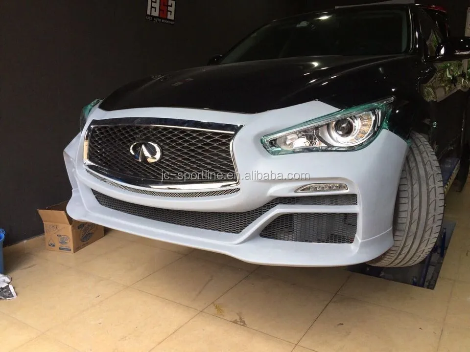 Fiberglass E style Q50 Front Bumper for Infiniti, View Q50 Front Bumper
