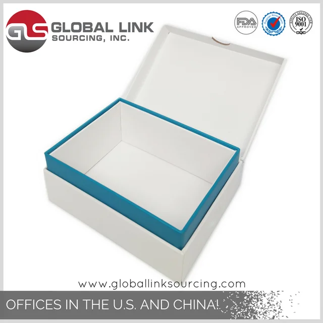 custom packaging gift box - hinged lid