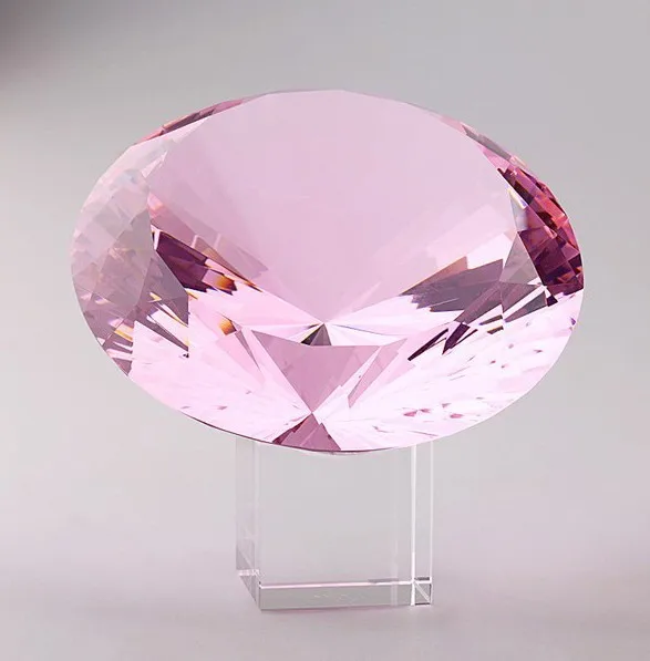 Promo Noblest optical Clear K9 Crystal diamond glass