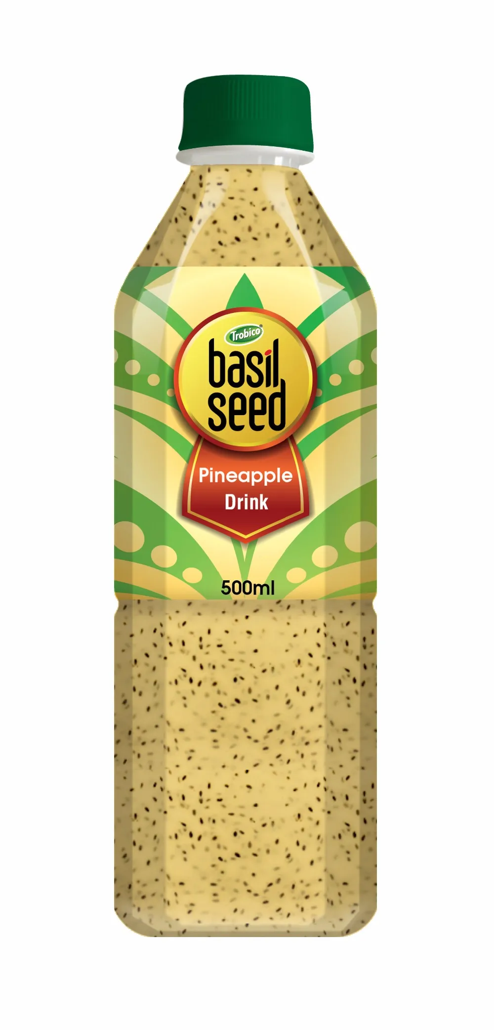 healthy drinking private label basil seed with fruit juice drink