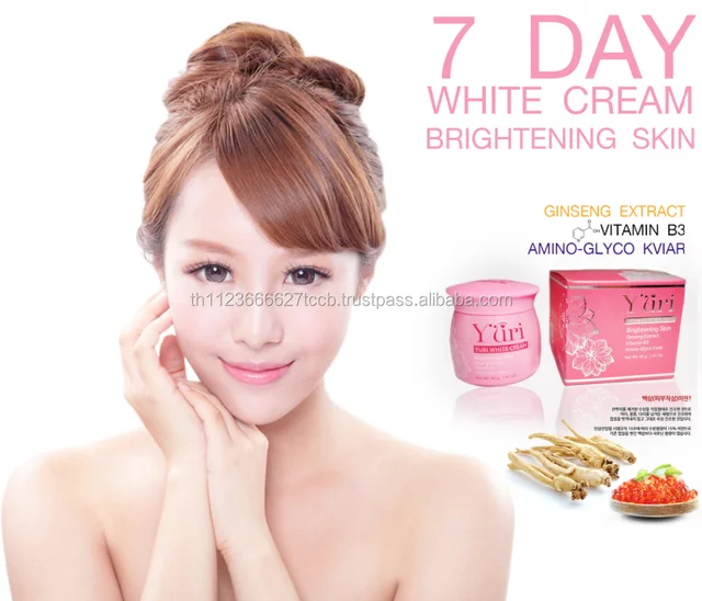 yuri white cream skin with ginseng