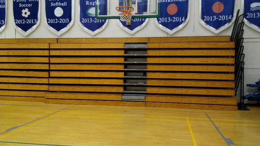 Retractable Automatic Bleacher Gym Telescopic Bleacher Seating Buy