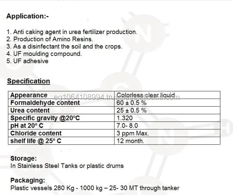 Urea Formaldehyde Concentrate 85 Buy Urea Formaldehyde Powder,Urea