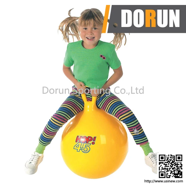 giant hopper ball/ jumping ball with grip /space jumping bouncer