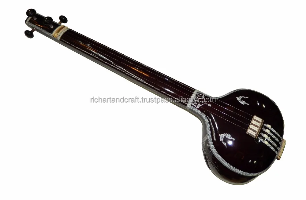 Instrument De Musique indienne Rajasthan Inde De Yoga Traditionnel Ragini Raga Tanpura Tambura