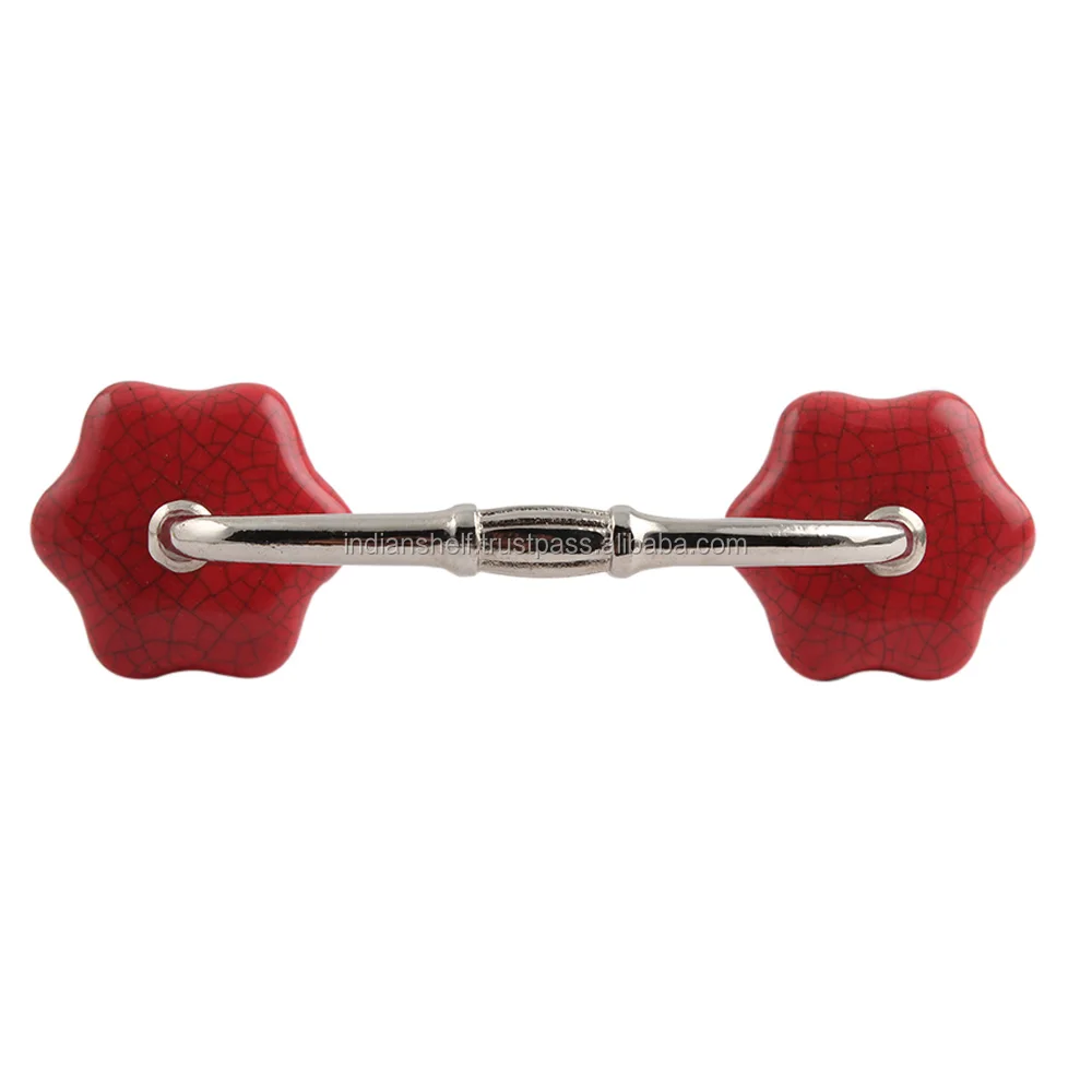 Red Good Performance Luxurious Door Handle