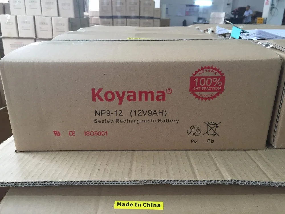 12V9Ah Rechargeable Lead Acid Battery