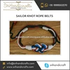 Newly Introduced 100% Cotton Based Braided Rope Belt from Top Dealers