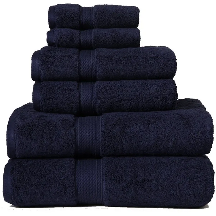 New 6 Piece 100 Egyptian Cotton 725 Gram Bath Towel Towels Set Buy
