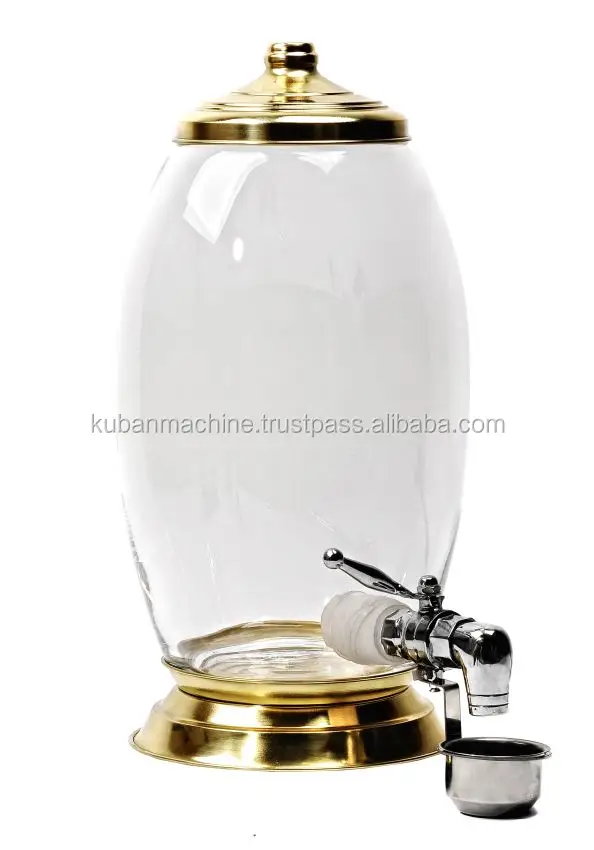 Glass Spigot Honey Jar With Tap,Glass Honey Dispenser Jar,Glass