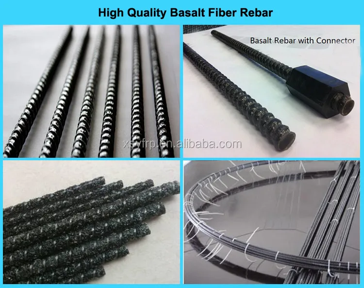 basalt fiber reinforced polymer composite rebar