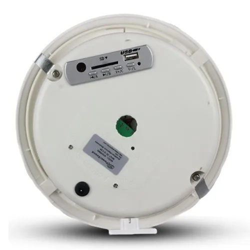 Microwave Motion Sensor Induction Ceiling Mount 14W MP3 Audio Amplifier Speaker - ANKUX.COM