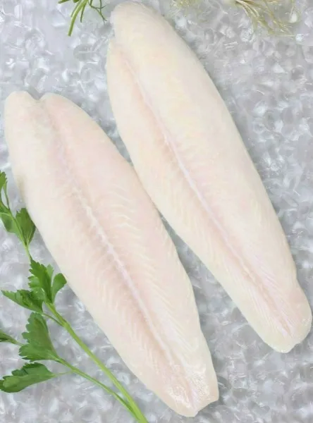 Замороженное белое филе рыбы пангасиуса