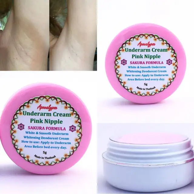 apocalypse underarm whitening cream pink nipple and deodorant