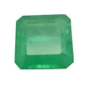 Square cut 17x17mm Loose Gemstone Doublet 15.10 Cts Emerald Bio Color Doublet
