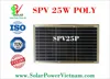 High Efficiency solar panel made in Vietnam with ISO certificate - 25W poly