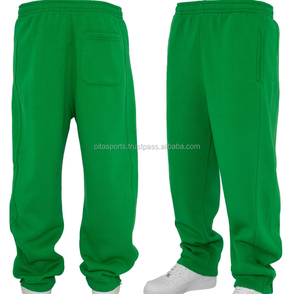 green tracksuit bottoms mens