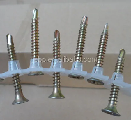 Plastic Strip Collated Screws Plastic Strip Collated Drywall Screws