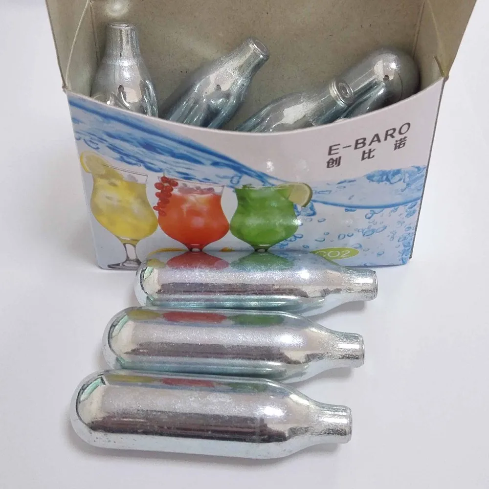 Beer co2 16g grade threaded beer keg kegerator CO2 cartridge beer co2