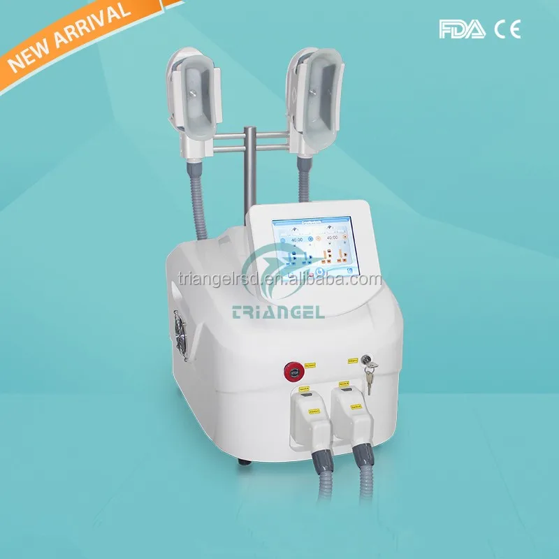 2016 CE approved quick slim weight loss beauty equipment Cryo+ rf +cavitattion