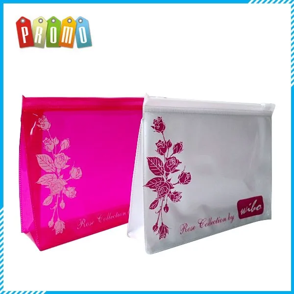 Hot sale promotional custom clear pvc cosmetic bag