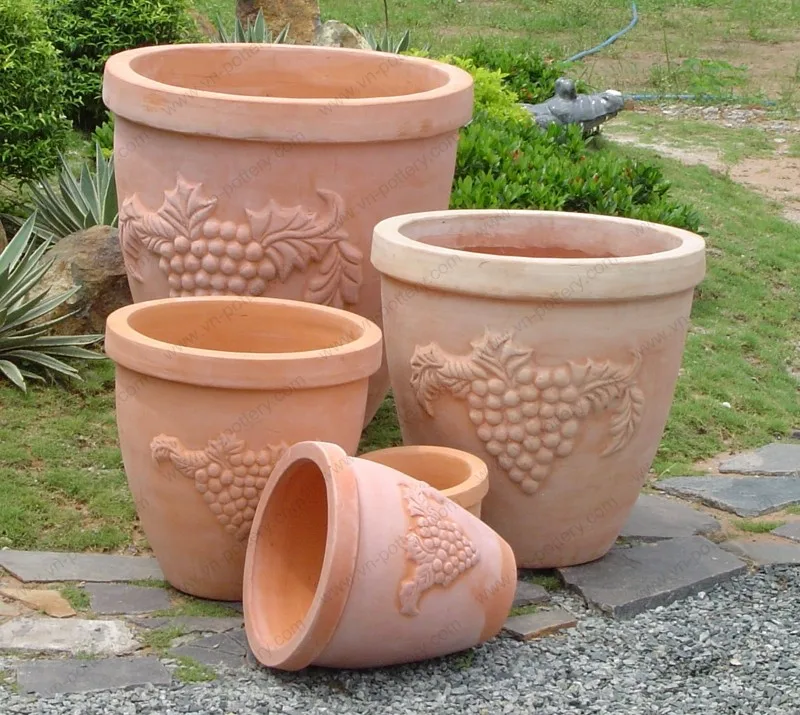 Clay Pots Terracotta/ Flower Pots & Planters Decoration For Home