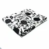 Black and white Hand Crafted Embroidered suzani Twin Size Bedspread