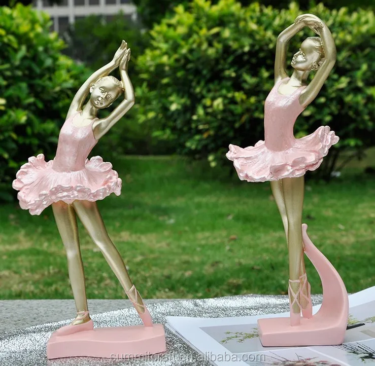 wholesale polyresin ballerina dancing girl figurine