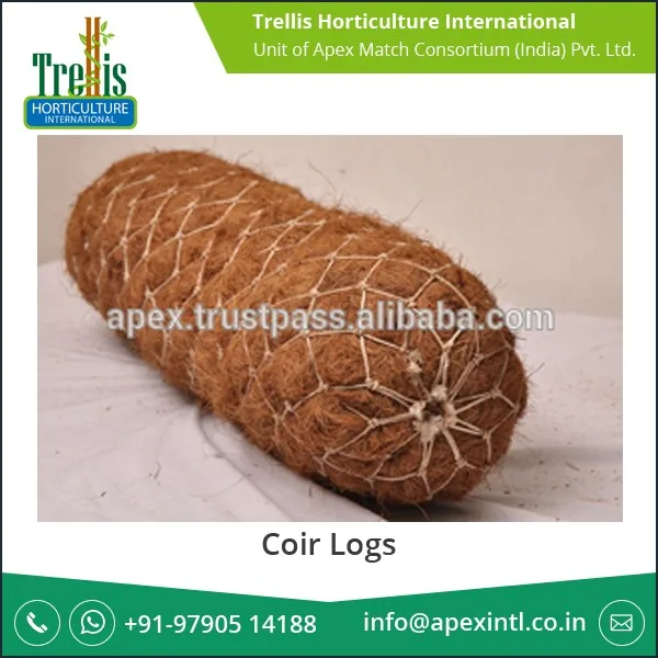Coco Coir Logs For Soil Erosion Control Buy Coir Log,Coconut Fiber