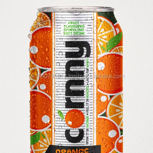 cornny orange carbonated soft drink