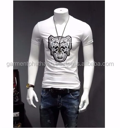Men t shirt, short sleeve, 100% polyester, custom t-shirt printing