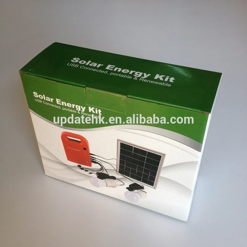3w portable solar energy kit