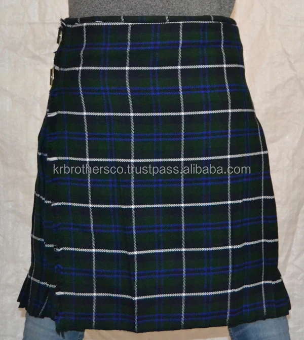 men douglas scottish highland traditional tartan clan kilt 5 and